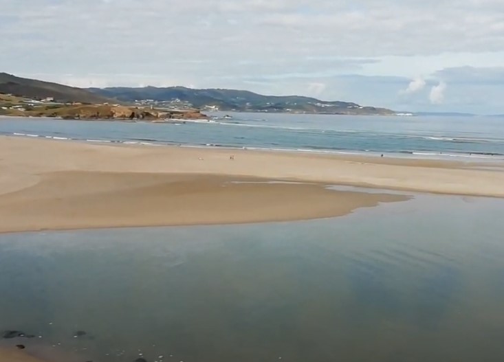 playa de sabón en la coruña