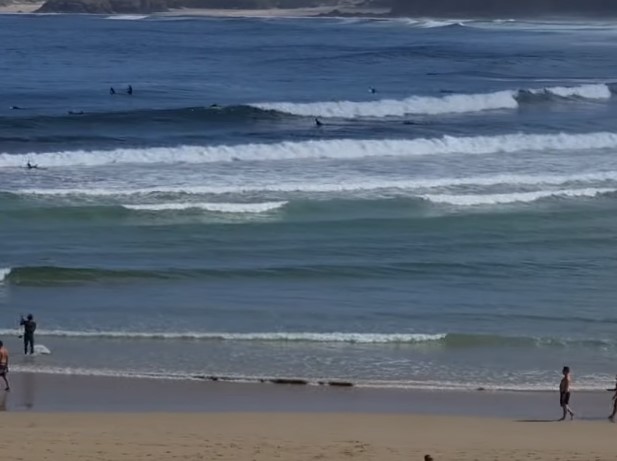 surfistas novatos playa de ponzos