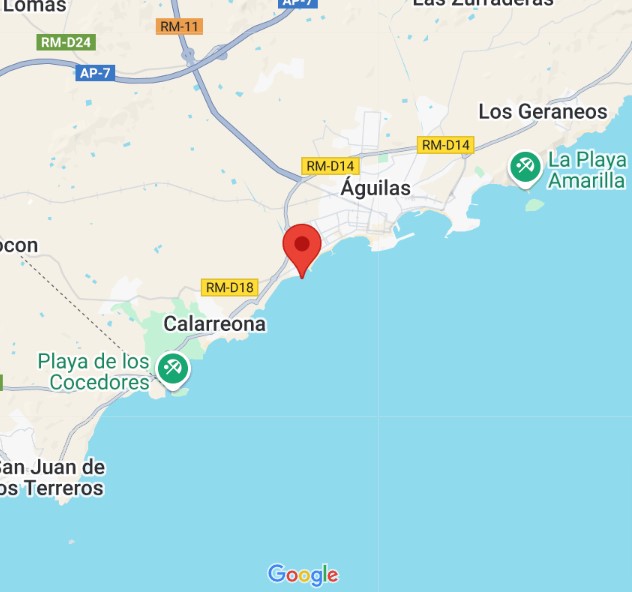 mapa con la ubicación exacta de max point